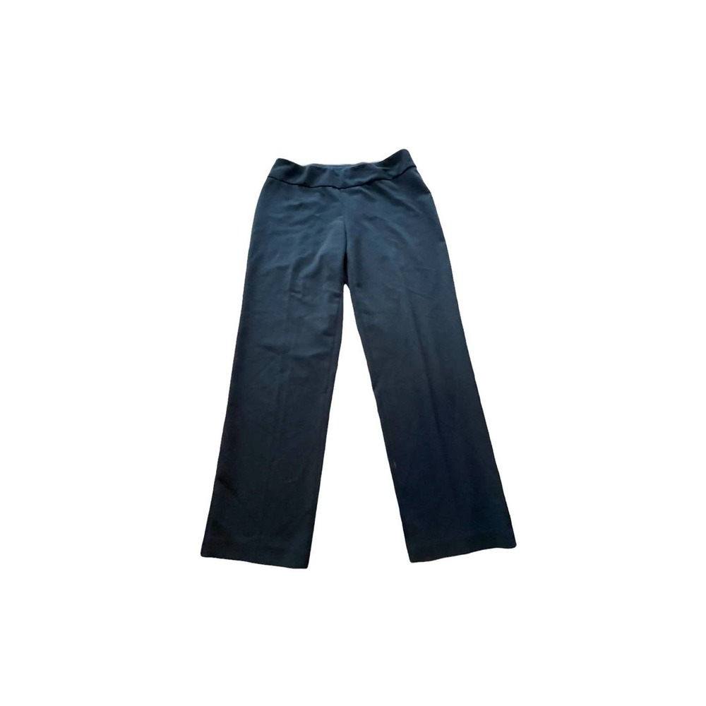 Investments Petites 10P R Black Dress Pants Boot Cut